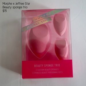 Jeffree Star X Morphe Beauty Sponge Trio Set